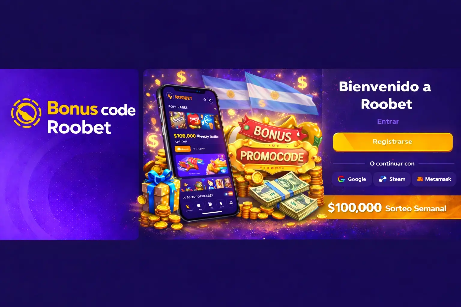 Códigos Promocionales Roobet Argentina 2026